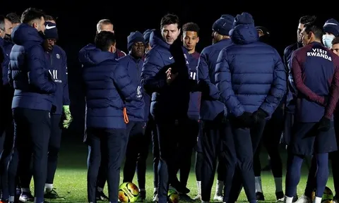 Pochettino thể hiện uy quyền, quát tháo dàn sao PSG quá gắt lúc tập