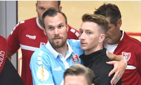 Reus "tay bắt mặt mừng" gặp lại đồng đội cũ trong trận thắng Uerdingen