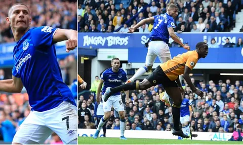 Richarlison "chốt hạ", Everton chiến thắng kịch tính trước Wolves