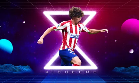 Rodrigo Riquelme và "báu vật" tiếp theo được Atletico Madrid trình làng