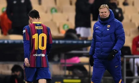 Messi điên tiết đánh cầu thủ Bilbao, HLV Koeman nói thẳng quan điểm