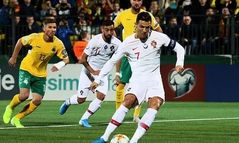 Ronaldo lập cú poker đẳng cấp tại vòng loại EURO 2020