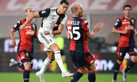 Ronaldo sút xa đẳng cấp, Juventus giữ vững ngôi đầu