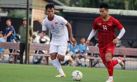 Tân binh ghi bàn, ĐT Việt Nam vẫn chưa thể thắng đàn em U22