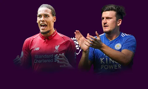 Van Dijk thế nào so với Maguire ở mùa giải 2018/19?