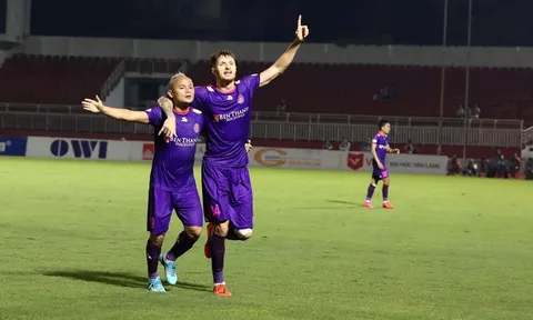 Sài Gòn FC thắng đậm Nam Định, tiếp tục chuỗi trận bất bại ở V-League