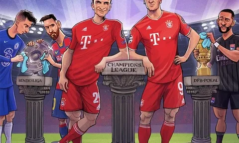 Sang tận TBN cà khịa, Bayern khiến Cules "khóc thét"