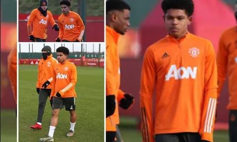 Sao mai 17 tuổi tập luyện cùng đội 1 Man Utd, chuẩn bị tiếp đón West Ham