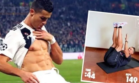 Rảnh rỗi vì "cô Vy", Ronaldo thách thức toàn mạng xã hội