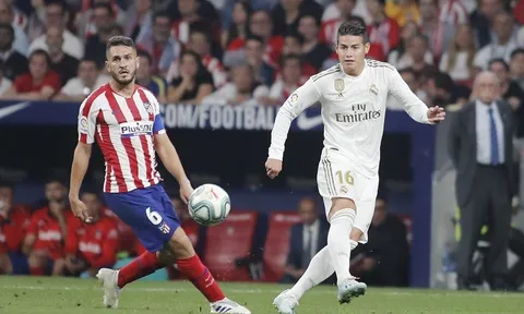 Sau 1 trận giao hữu, Real 'lật kèo' ở vụ James Rodriguez với Atletico