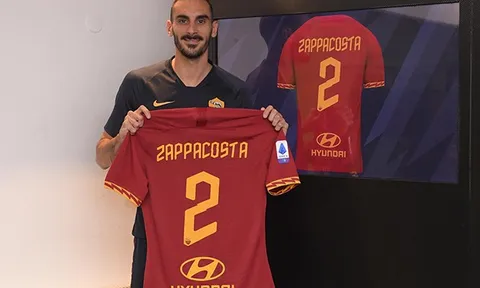 Sau 10 năm, Zappacosta mới tái hiện điều này tại AS Roma