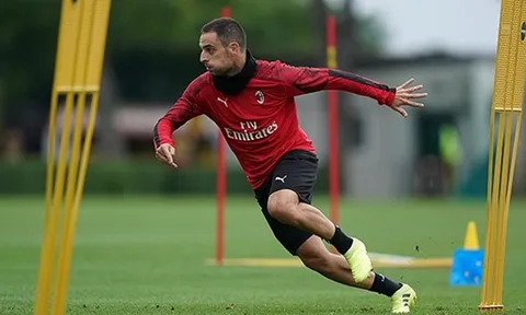 Sau 10 tháng dưỡng thương, sao AC Milan đã sẵn sàng tái xuất