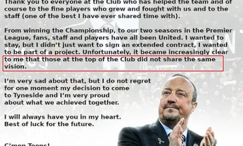 Sau tất cả, Benitez nói 1 lời gần như "bít cửa" trở lại Premier League của Mourinho