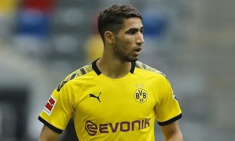 Sau tất cả, Dortmund đã phá vỡ im lặng về việc không mua Hakimi