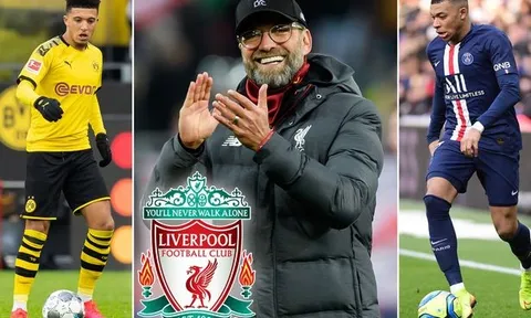 Sau tất cả, Klopp phá vỡ im lặng về Mbappe và Sancho