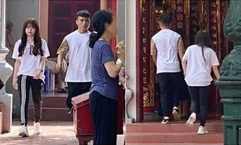 Sau vụ lùm xùm vì hacker, Quang Hải sánh vai Huỳnh Anh đi cầu an