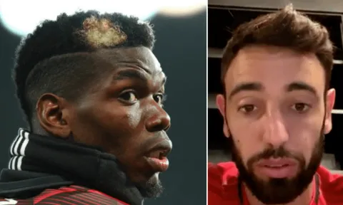 Fernandes nói gì khi sắp đá cạnh Pogba ở M.U?