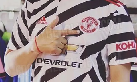 Man Utd rò rỉ áo đấu thứ 3... xấu thậm tệ