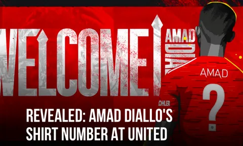 CHÍNH THỨC! Man Utd công bố số áo của Amad Diallo