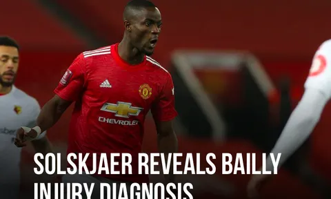 XONG! Đã rõ tình trạng chấn thương của Eric Bailly