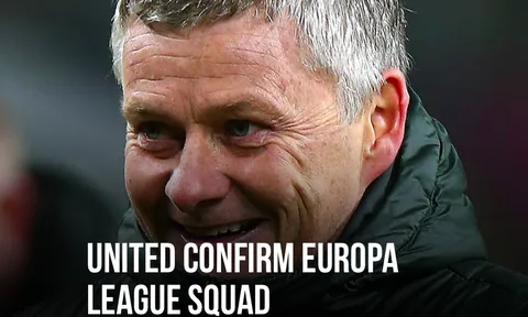 CHÍNH THỨC! Man Utd chốt danh sách dự Europa League: 2 gương mặt mới