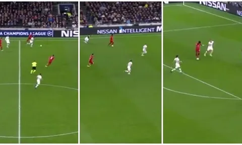 'Cậu ấy dễ dàng rê bóng qua cả Aurier và Alderweireld'