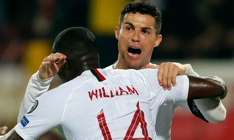 Matic chờ Ronaldo trước phòng thay đồ Bồ Đào Nha để làm 1 điều