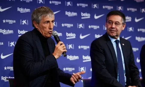 Ban lãnh đạo Barca chốt tương lai của Setien