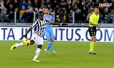 Siêu phẩm: Paul Pogba vs Napoli