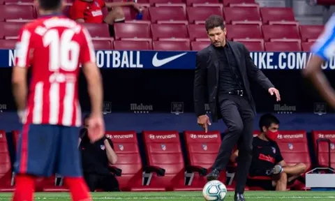 Simeone chốt xong đội hình chiến thuật trước trận đại chiến với Leipzig