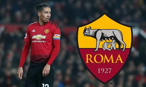 Smalling đến Olimpico, AS Roma có hàng phòng ngự Premier League