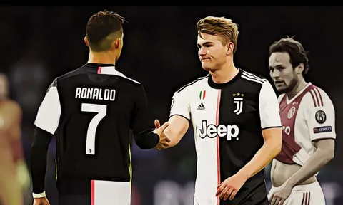 SỐC! De Ligt nói lời khó tin về Ronaldo