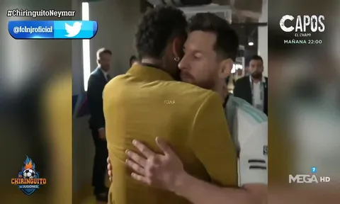 SỐC! Messi ôm Neymar nói 1 câu, CĐV Barca vui như trẩy hội