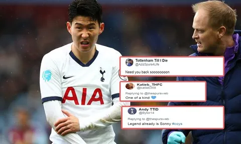 Son Heung-min đăng đàn nói về cánh tay "gãy", CĐV Tottenham thay nhau phát cuồng