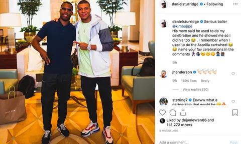Sturridge đăng ảnh gây sốt, cựu sao Liverpool phản ứng hài hước
