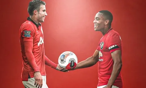 Sút tung lưới Southampton, Martial tái lập kỳ tích của Robin van Persie