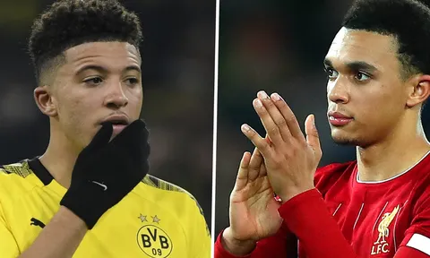 TAA muốn Sancho khoác áo Liverpool thay vì Man Utd