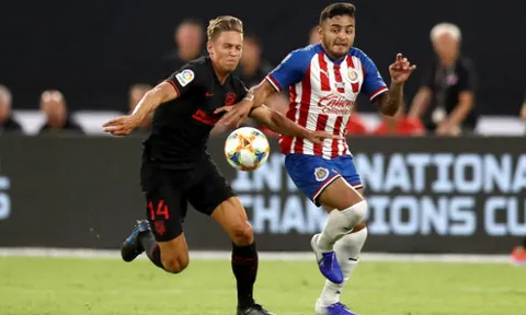 Tân binh đến từ Real nhận thẻ đỏ, Atletico suýt thua trận ra quân ICC 2019