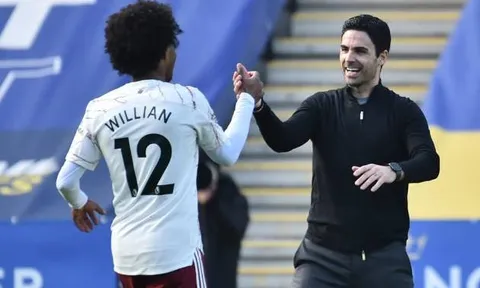 Thắng Leicester, Mikel Arteta khen ngợi một ngôi sao