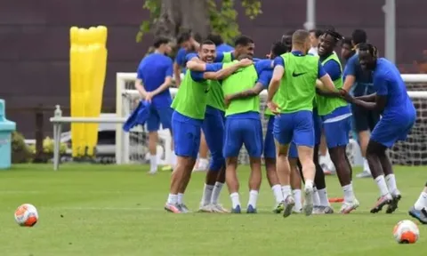 Thắng tưng bừng 7-1, Chelsea trở lại tập luyện đầy hưng phấn