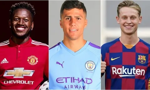 Trước khi mua Rodri, Man City đã bị Man Utd và Barca "vùi dập tơi tả"