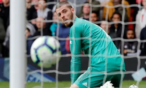 BXH cầu thủ "hào phóng" nhất Premier League: De Gea & Leno quá tệ!