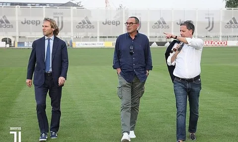 Thị sát Juve, Sarri khiến hai nhân vật quan trọng nhất phải ra đón