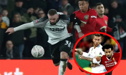 Thi triển tuyệt chiêu của Ramos, Lingard quyết "ăn thua đủ" với Rooney