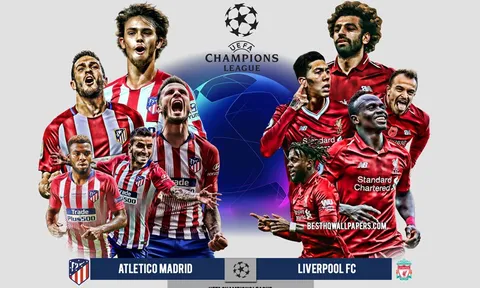 Thống kê: Atletico Madrid vs Liverpool