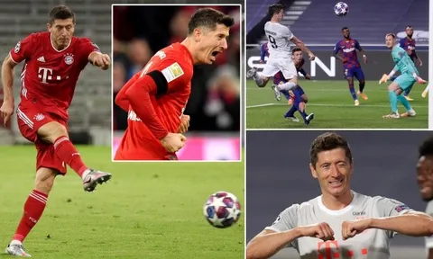 Thống kê cho thấy vì sao Robert Lewandowski là số 1 ở thời điểm này