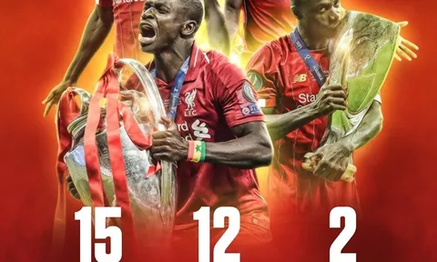 Thống kê "cực chất" của Sadio Mane cùng Liverpool