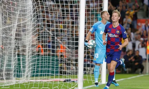 Thông số đáng sợ, De Jong xứng đáng với biệt danh "Thánh chuyền của Barca"