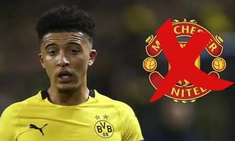 Thực thi “kế hoạch B”, Man Utd từ bỏ thương vụ Jadon Sancho?