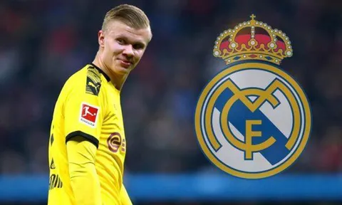 Thuyết phục Dortmund nhượng lại Haaland, Real hy sinh "chìa khóa vạn năng"
